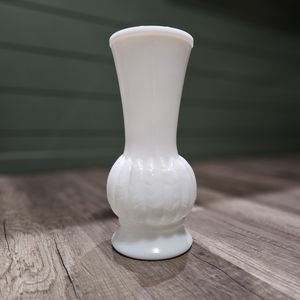 Randall Milk Glass Mid Century Vintage Vase